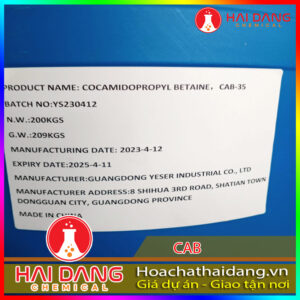 Cocamidopropyl Betaine-CAB-Chất Làm Mềm Da Tay