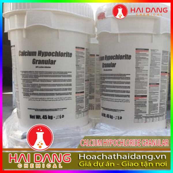 Calcium Hypochloride Granular Clorin Mỹ 70%