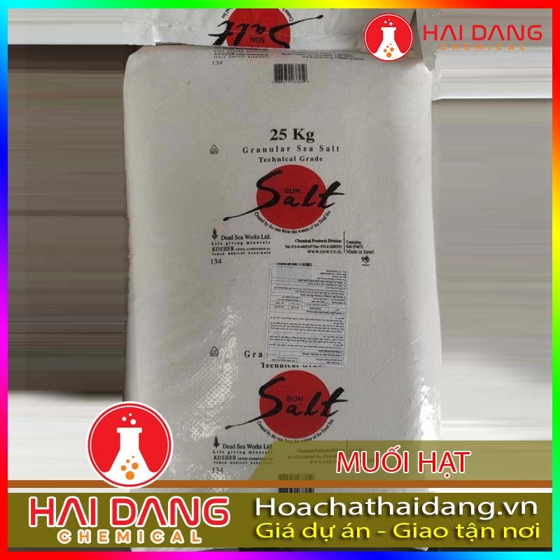 Hóa Chất Công Nghiệp Muối Hạt Israel