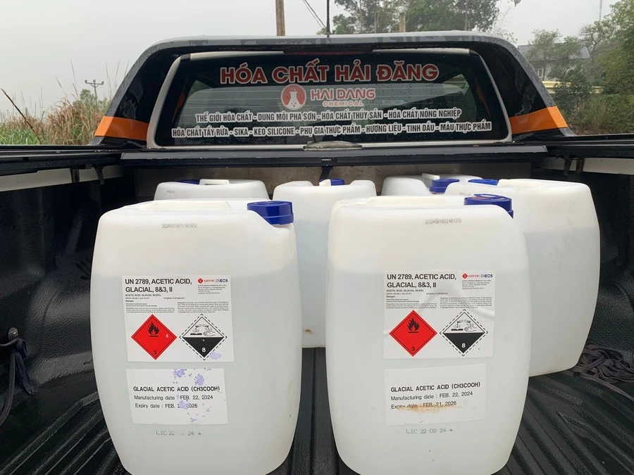 Acetic Acid CH3COOH 99% Hàn Quốc 30kg/can