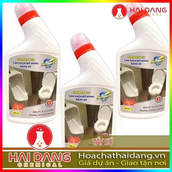 Hóa Chất Khách Sạn Tẩy Thiết Bị Vệ Sinh Bằng Sứ Smart