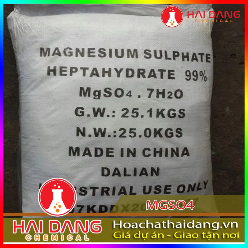 Hóa Chất Công Nghiệp Magie Sunphate Mgso4