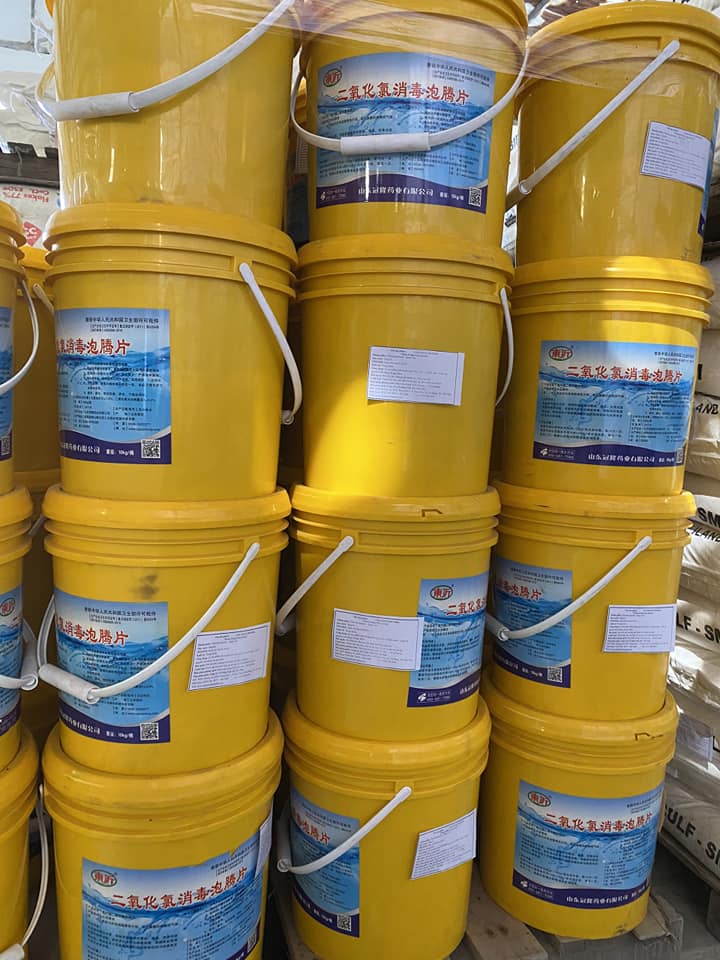 Hóa Chất Thủy Sản Chlorine Dioxide