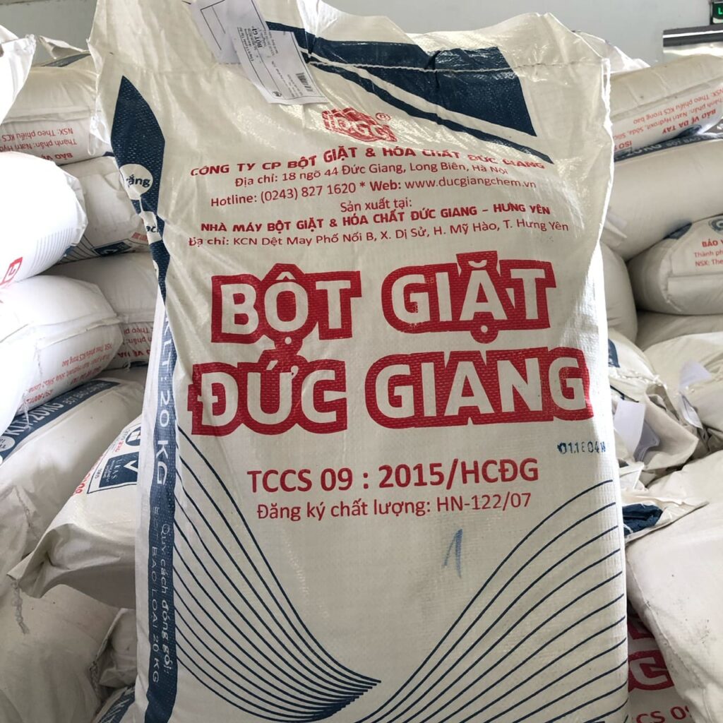 Hóa Chất Công Nghiệp Bột Giặt Đức Giang 