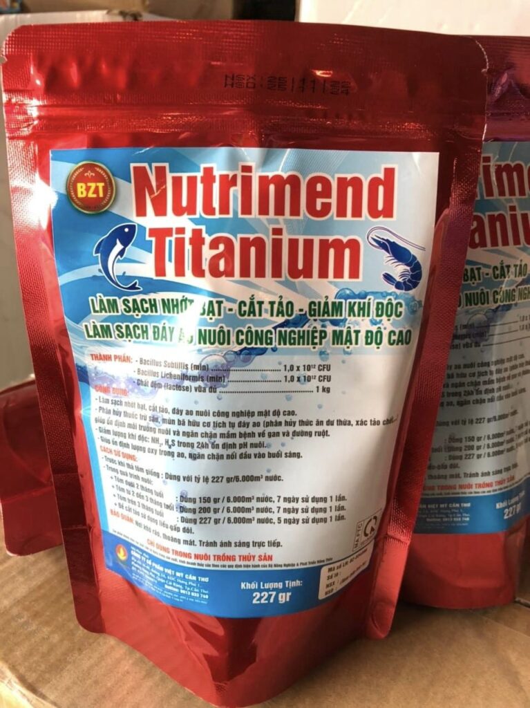 Hóa Chất Thủy Sản Xử Lý Nhớt Bạt-Cắt Tảo Nutrimend Titanium 