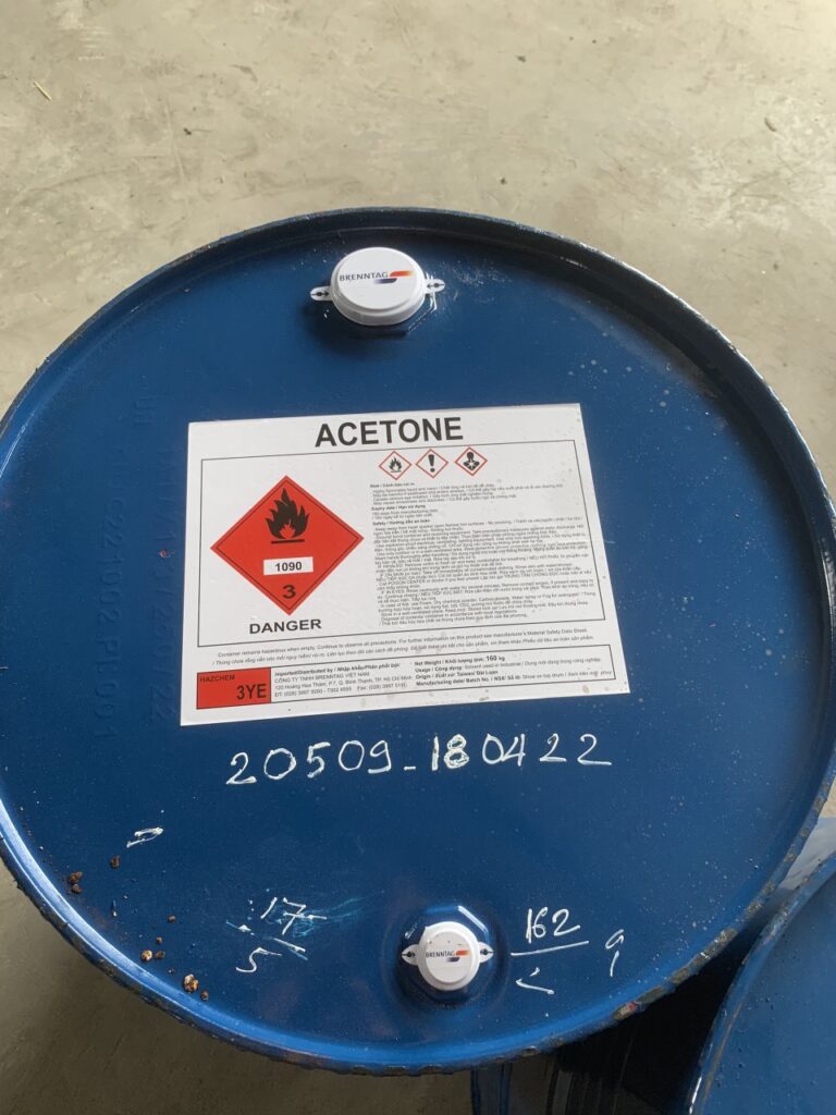 ACETONE ĐÀI LOAN