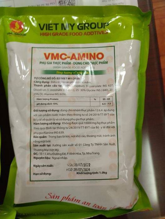 phụ gia điều vị vmc amino