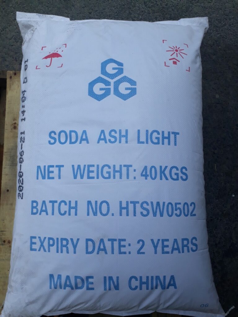 Hóa Chất Thủy Sản Soda Ash Light 3G China