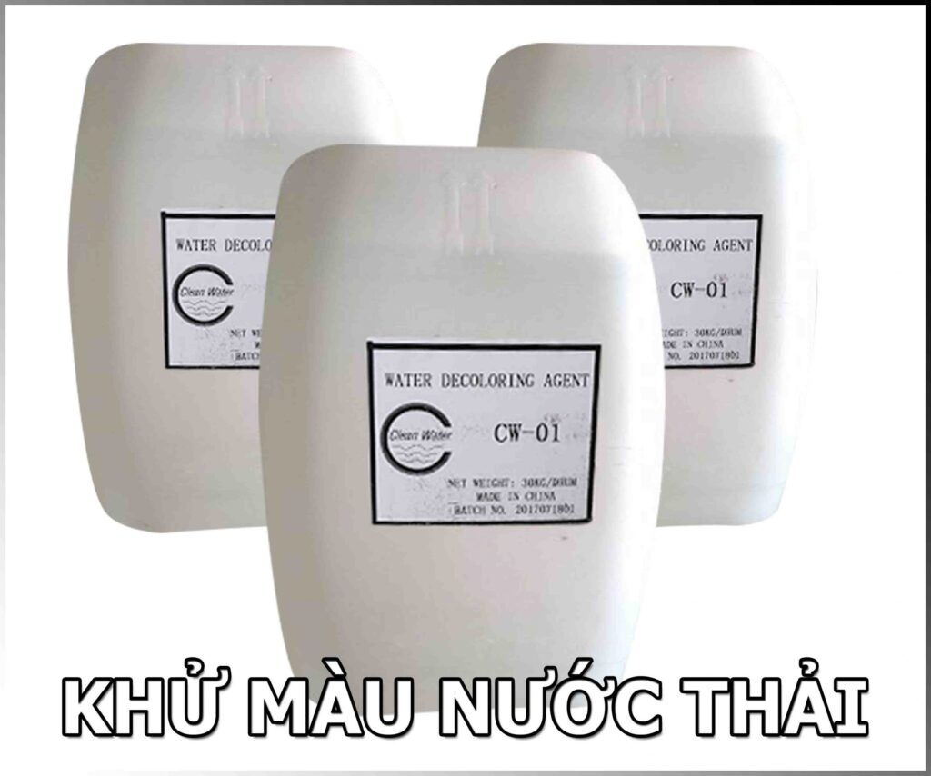 Hóa Chất Xử Lý Nước Thải Khử Màu Nước CW-01