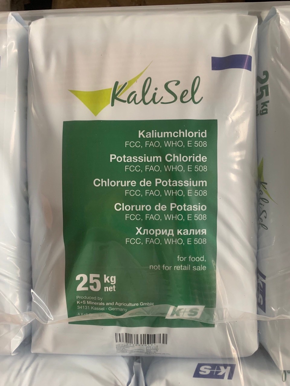 KCl ĐỨC BAO 25KG