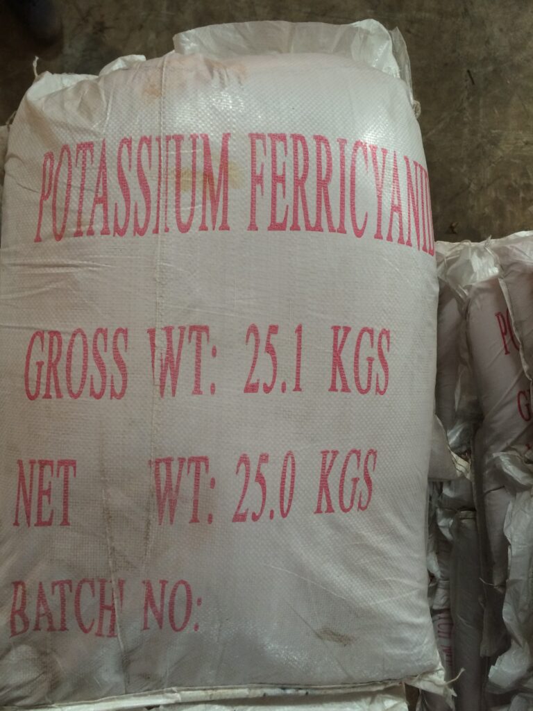 POTASSIUM FERICYANIDE