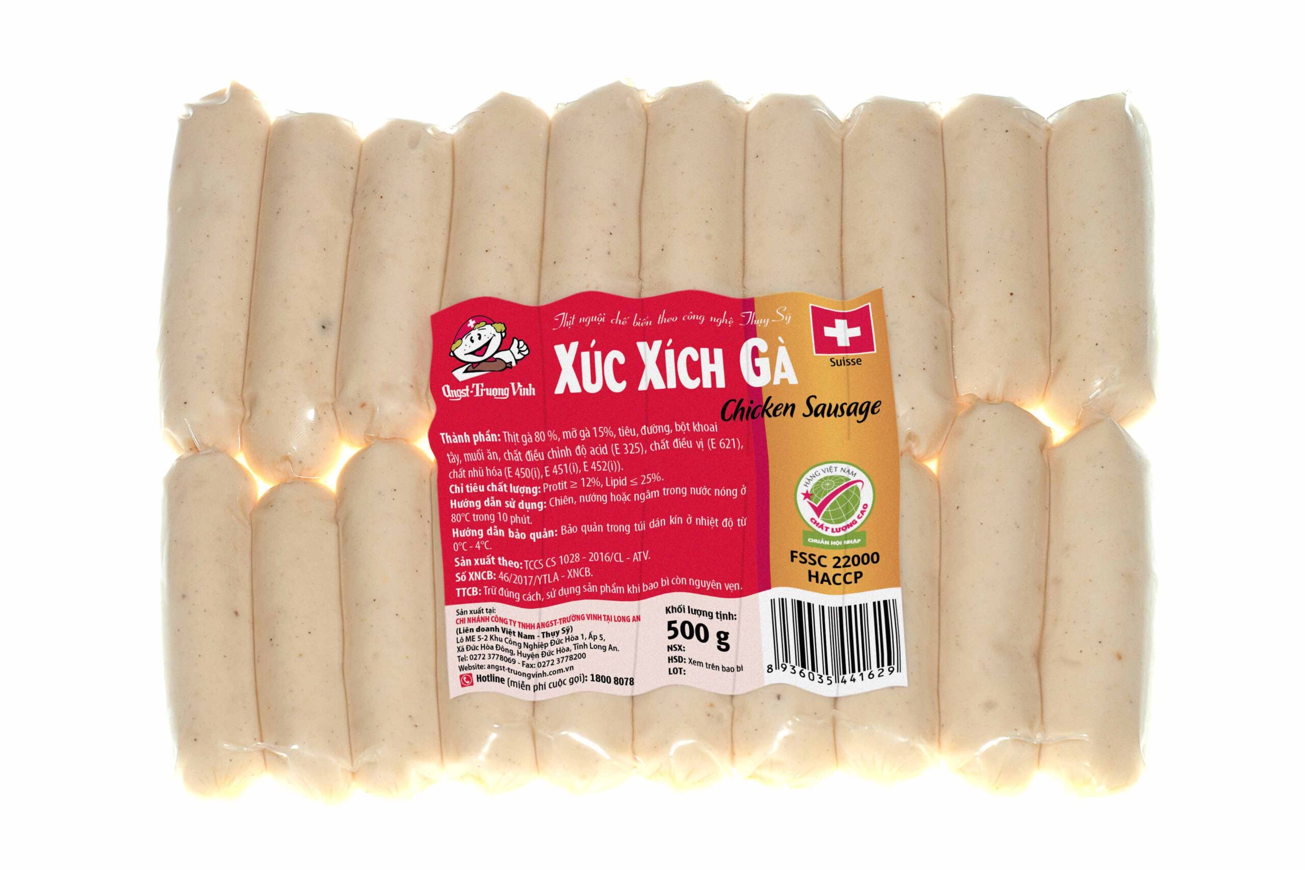 xúc xích gà